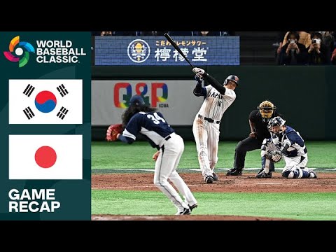 Korea Vs. Japan Game Highlights | 2023 World Baseball Classic - Win Big ...