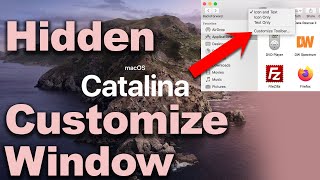 Customizing your new Mac - Catalina & Big Sur