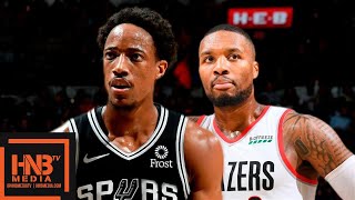 San Antonio Spurs vs Portland Trail Blazers - Full Game Highlights | October 28, 2019-20 NBA Season