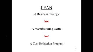 The Lean Strategy