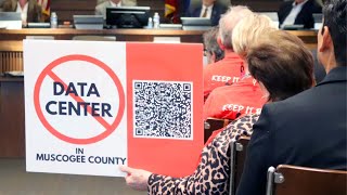 Columbus, GA Council meeting erupts in shouts over proposed data center