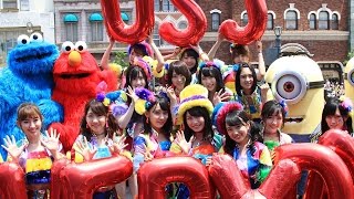 AKB48、USJで連日ライブ開催　横山「今年の夏は“USJ48”に」　 「AKB48グループ選抜『やり過ぎ！サマー』 at Universal Studios Japan」発表サプライズライブ2