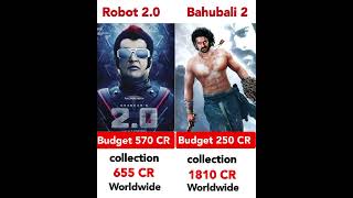 robot 2.0 Vs bahubali 2 movie #shorts #reels
