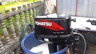 2008 Tohatsu 9.8 hp outboard motor 2-stroke ( dwusuw )