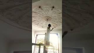 big and beautiful chinioty ceiling flower..❤😚#ceiling #falseceiling #shorts #chinioti #chinioti