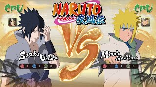 Sasuke itachi vs Minato \u0026 Naruto NARUTO X BORUTO Ultimate Ninja STORM CONNECTIONS