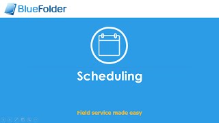 Scheduling with BlueFolder