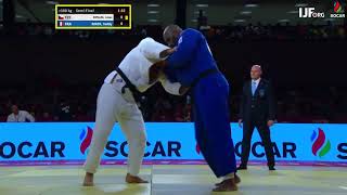 2019 Brasilia Semifinal +100 kg Krpálek Lukáš CZE vs  Riner Teddy FRA