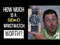 How Much is a Seiko 1990s Automatic Diver Wristwatch Worth?