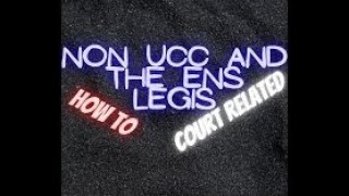 Contract + Court 101: NON UCC and the Ens Legis How To (Preview)