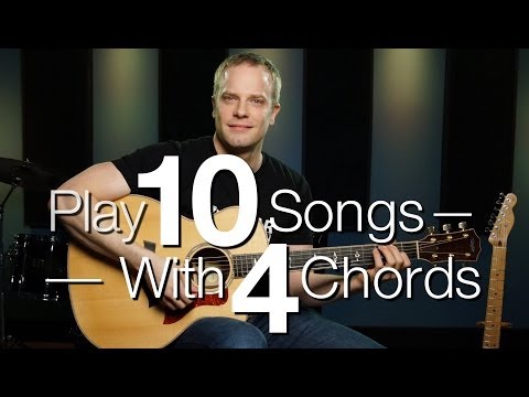 Play 10 Songs With 4 Chords - Free Guitar Lessons Play 10 Songs With 4 Chords - Free Guitar Lessons