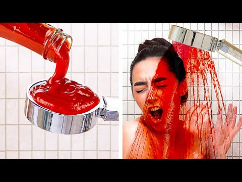 AMAZING AND FUNNY PRANKS AND HACKS - 5-Minute Crafts LIKE