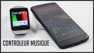 Contrôler sa musique avec sa montre Android Wear