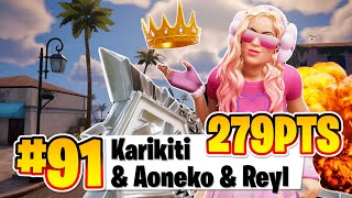 FNCSトライアル初動死3連続からビクロイ0で91位獲得！【フォートナイト Fortnite】