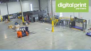 DPP Barberan Jetmaster 2.0 Install Timelapse #DigitalPrinting #Innovation #PackagingIndustry