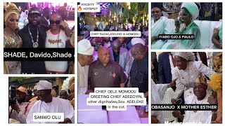 Sanwo Olu, Davido,Gov. Adeleke,Iyabo Ojo ,Paulo, others shine at chief Razak Okoya's 85th birthday.