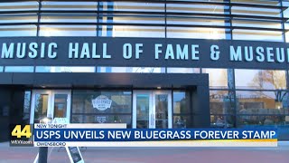 USPS unveils new Bluegrass forever stamp