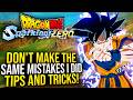 Dragon Ball: Sparking Zero - Don't Make The Same Mistakes I Did - Tips and Tricks