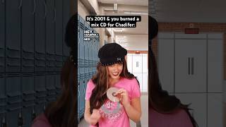 It’s the #early2000s & you burned a mix CD for Chadifer. #nostalgia #millennials