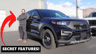 The INSANE FEATURES of Police Cars! //2026 Ford Explorer Interceptor//