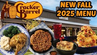 Cracker Barrel's NEW 2025 Fall Menu Lineup Review
