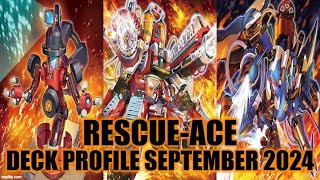 RESCUE-ACE DECK PROFILE (SEPTEMBER 2024) YUGIOH!