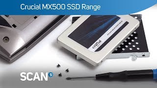 Crucial MX500 SSD Range - Overview