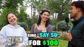 Sing "SAY SO" By Doja Cat and Win $100!!!