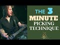 The 3-Minute Picking Technique | GuitarZoom.com | Steve Stine