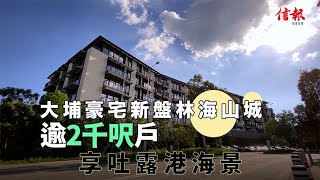 【信報睇盤】大埔豪宅新盤林海山城 逾2千呎戶享吐露港海景