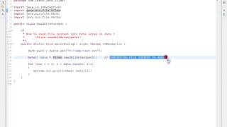 HOW TO READ FILE CONTENT INTO BYTE ARRAY IN JAVA