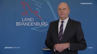 Statement von Dietmar Woidke zur Schaltkonferenz mit Angela Merkel am 01.04.20