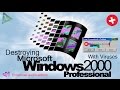 Destroying windows 2000 with viruses