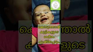 കുട്ടികളുടെ ശരീര പുഷ്ടി