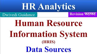 HRIS, Human resource information system, HR information systems and data sources, HR Analytics