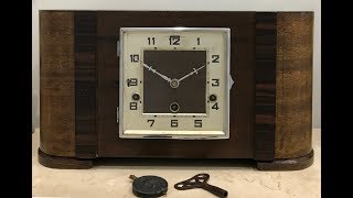 British Made in England Vintage Mantel Clock | Item# 1564 - Adelaide Clocks