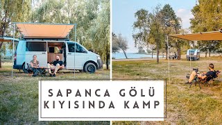 SAPANCA GÖLÜ'NDE ÜCRETSİZ KAMP ALANI | KARAVAN KAMPINDA 1 GÜN