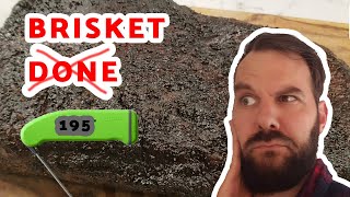 What TEMPERATURE is Smoked BRISKET Done?