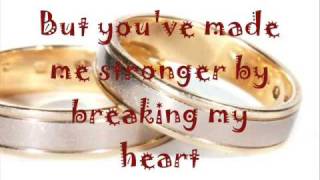 You've Made Me Stronger - Regine Velasquez (with lyrics)