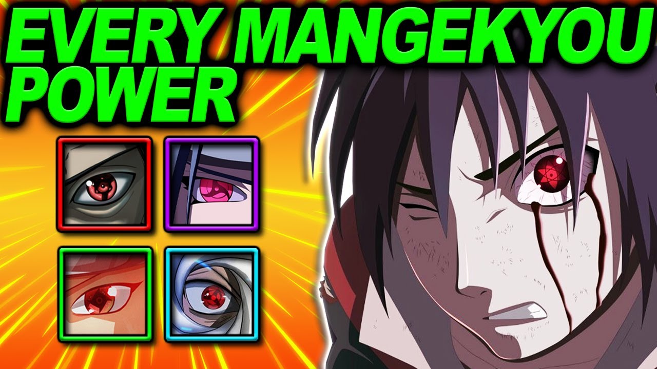 Every Mangekyou Sharingan Power Explained Youtube