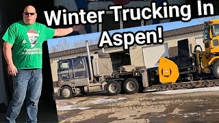 Orwell Goes To Aspen!   Old School Trucking In A Modern World.