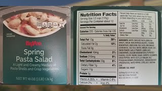 Salmonella Outbreak Linked To Hy-Vee Pasta Salad