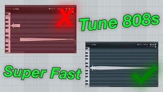 How to Tune ANY 808s in FL Studio Super FAST!