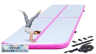 VEVOR 16ft Inflatable Air Gymnastic Mat 4 inches Thickness Air Tumble Track Review