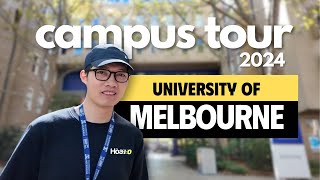 Tham quan một vòng Đại học lâu đời nhất Melbourne - Top 1 Australia | Campus Tour #unimelb