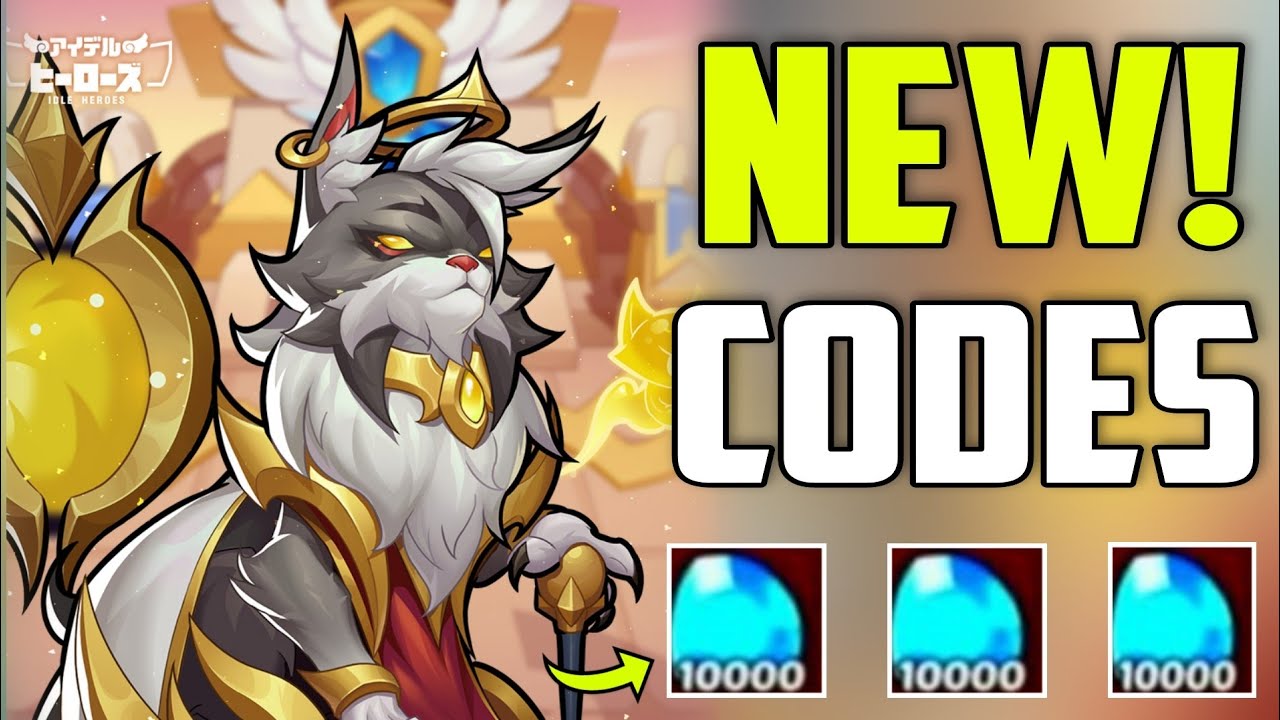 New Codes ⚠️ IDLE HEROES REDEEM CODES 2023 - IDLE HEROES CODES 2023 ...