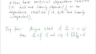 The Coordinate Mapping: Example of a Proof