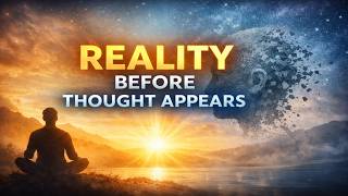 Reality Before Thought Appears
