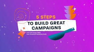 Liberal Communicators Network - Kivi Leroux Miller on 5 Steps to Build Great Campaigns