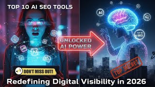 Top 10 AI SEO Tools Redefining Digital Visibility in 2026 | Glorious Techs